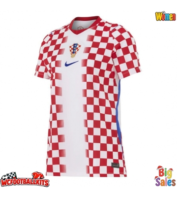 Croatia Replica Home Stadium Shirt for Women World Cup 2026 Short Sleeve